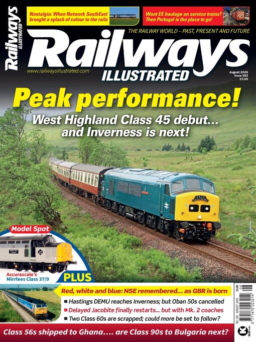 Cover image for Railways Illustrated